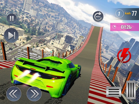 车 特技表演 掌握： 车 游戏