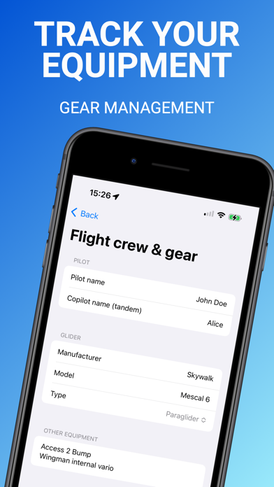 滑翔伞追踪器: Wingman