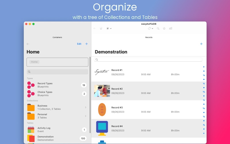 easyAsPieDB桌面数据库
