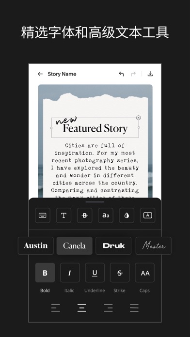 Unfold：视频和照片编辑器