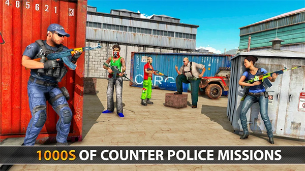 警察反恐射击无限资源下载v16