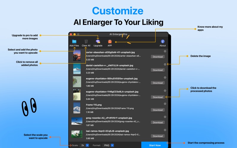 AIEnlargerAI人工智能无损放大图片工具
