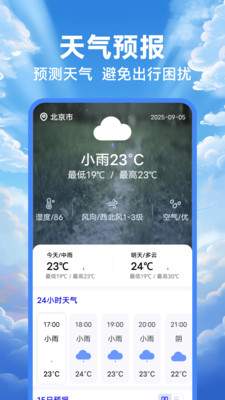 晴雨天气预报