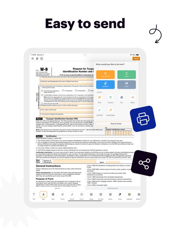 pdfFillerPDF文档编辑器