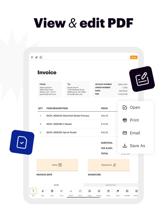 pdfFillerPDF文档编辑器