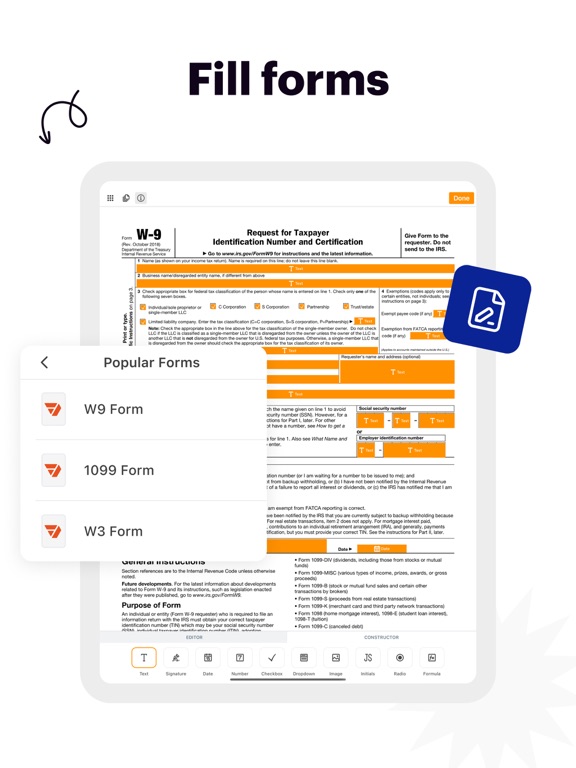 pdfFillerPDF文档编辑器
