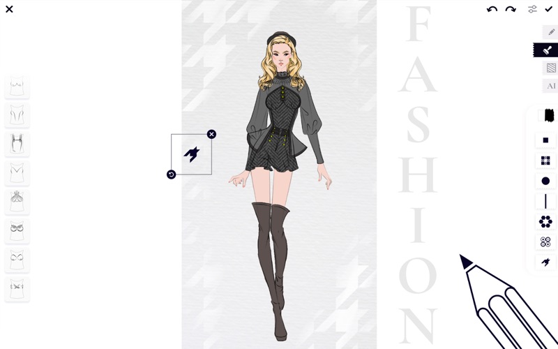 高级服装设计虚拟穿搭试衣间