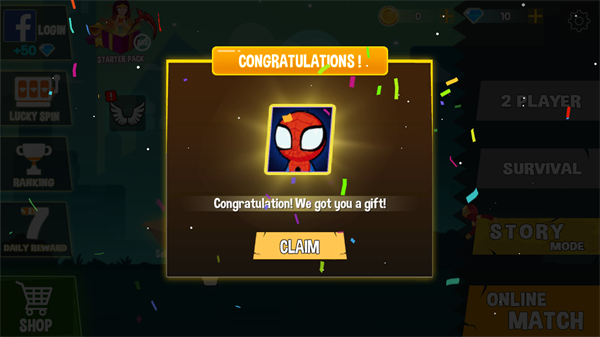 蜘蛛火柴人格斗内置修改器下载v1.3.38