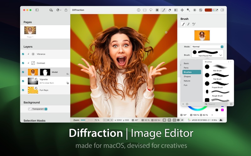 Diffraction图像编辑