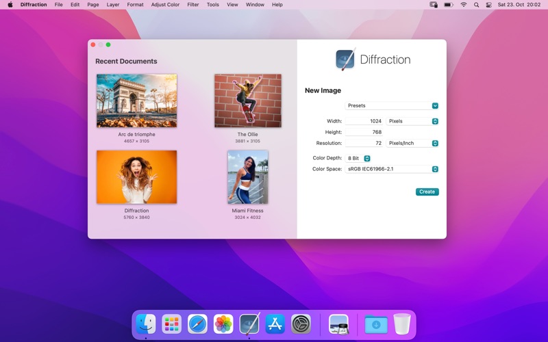 Diffraction图像编辑