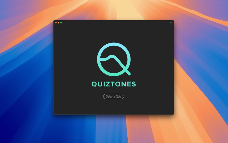 Quiztones均衡器的听觉训练