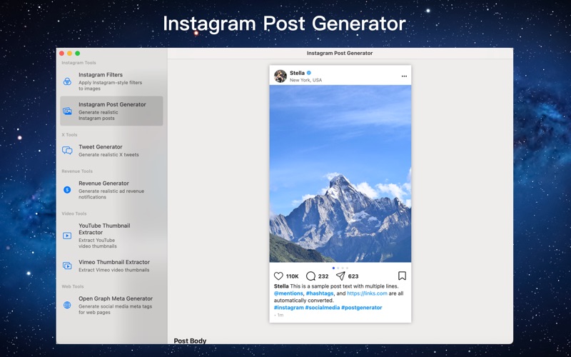 社交媒体工具箱