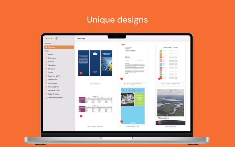 为专业Pages模板
