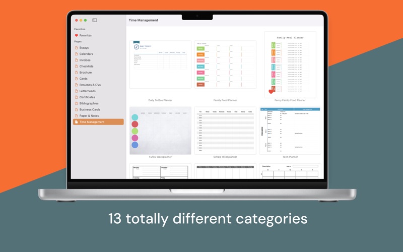 为专业Pages模板