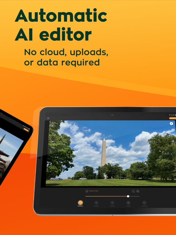 Radiant人工智能图片和视频编辑器