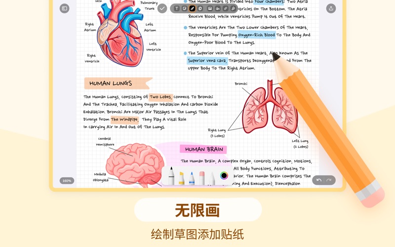电子笔记本无限笔记草稿画图工具