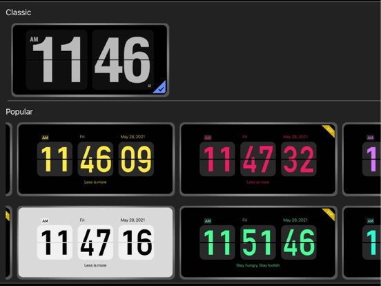 翻页时钟专业版_全屏数字悬浮显示锁屏桌面灵动岛小组件