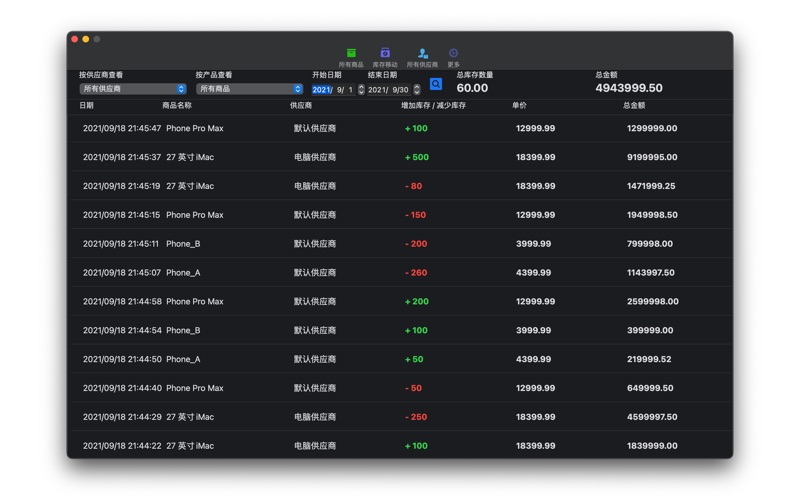 库存储存管理_库存控制货物存储管理物品数量统计