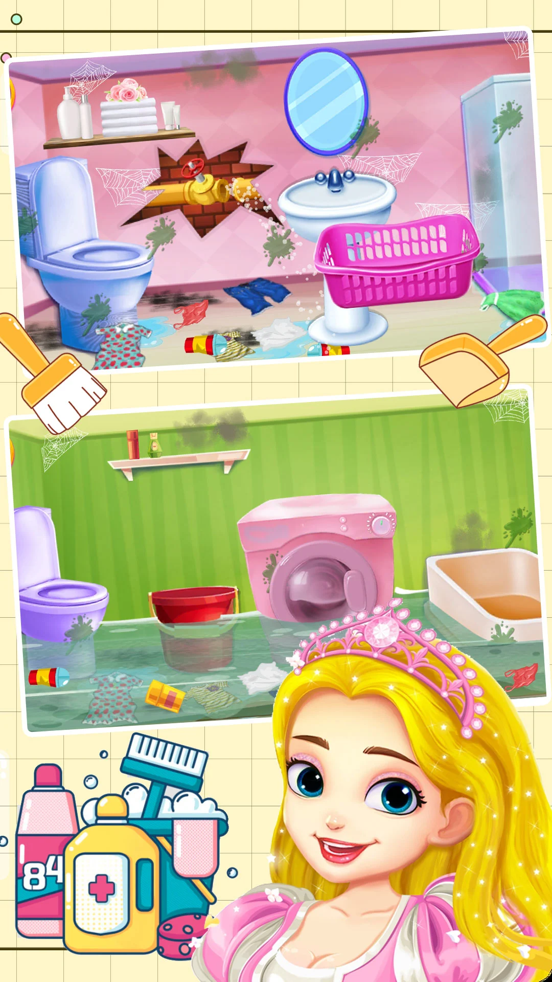 鸿蒙版【芭比公主大扫除】官方下载_芭比公主大扫除鸿蒙手机APP免费下载