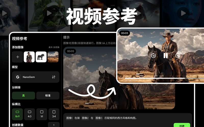 AI视频与照片生成器