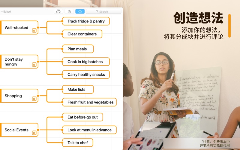 极简思维导图_头脑风暴和流程图编辑器目标地图管理