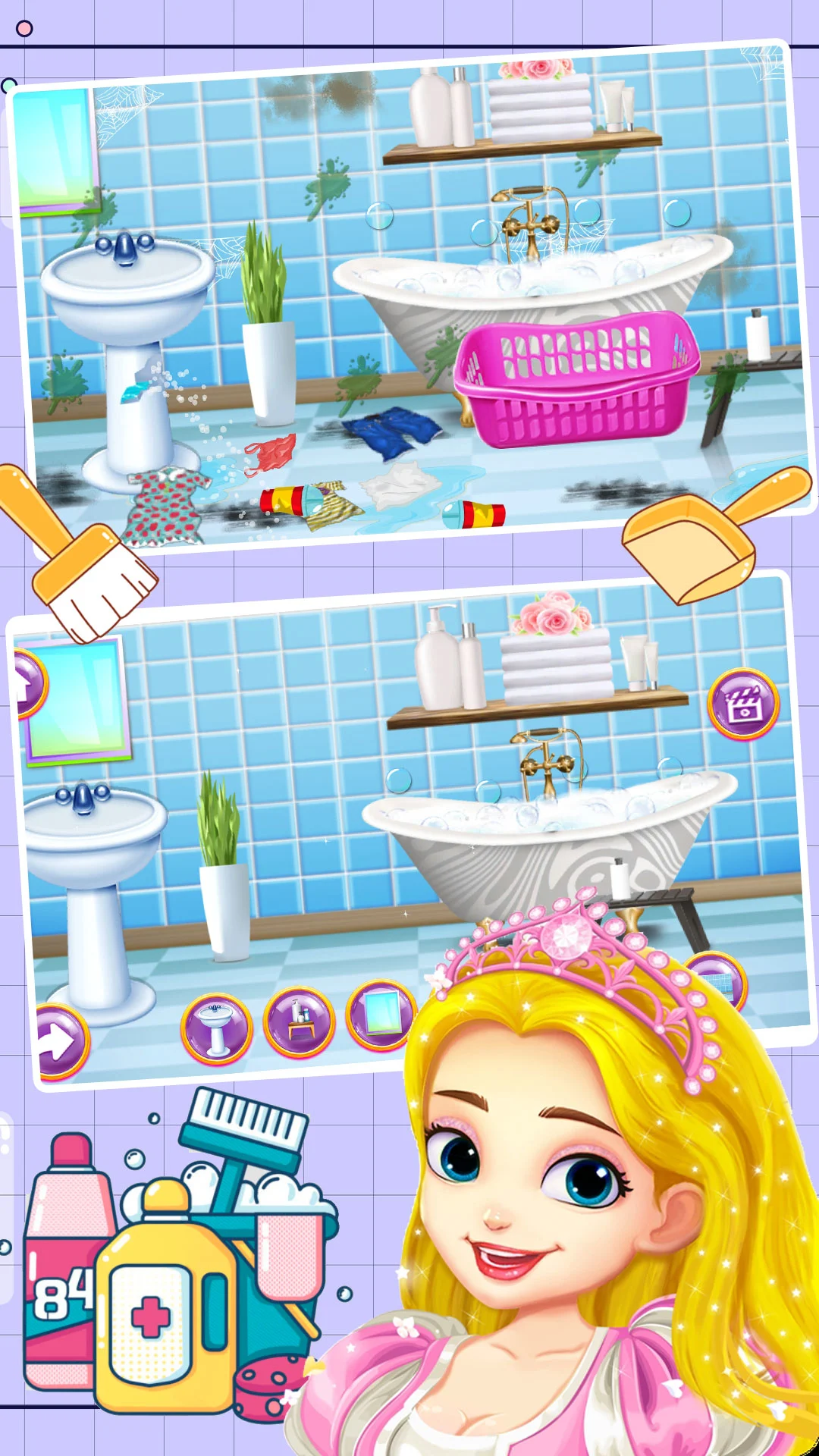 鸿蒙版【芭比公主大扫除】官方下载_芭比公主大扫除鸿蒙手机APP免费下载