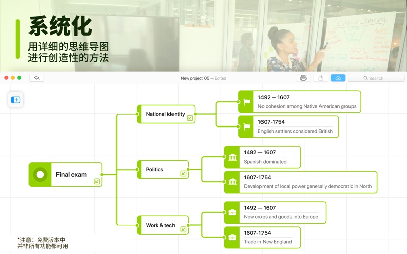 极简思维导图_头脑风暴和流程图编辑器目标地图管理