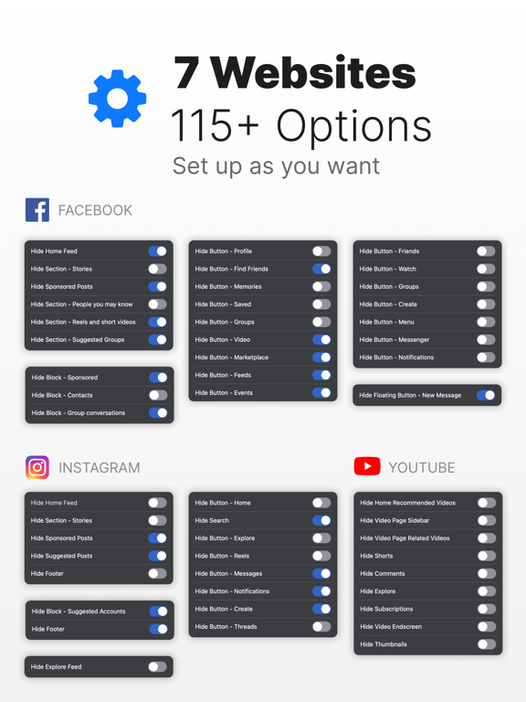 SocialFocus隐藏干扰