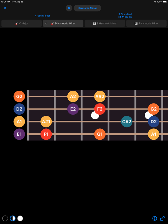 InstrumentScales吉他贝斯钢琴音阶