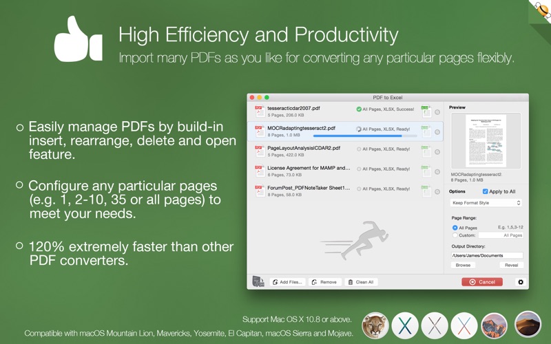 PDF转Excel_飞蜂PDF转换器全能格式转换器