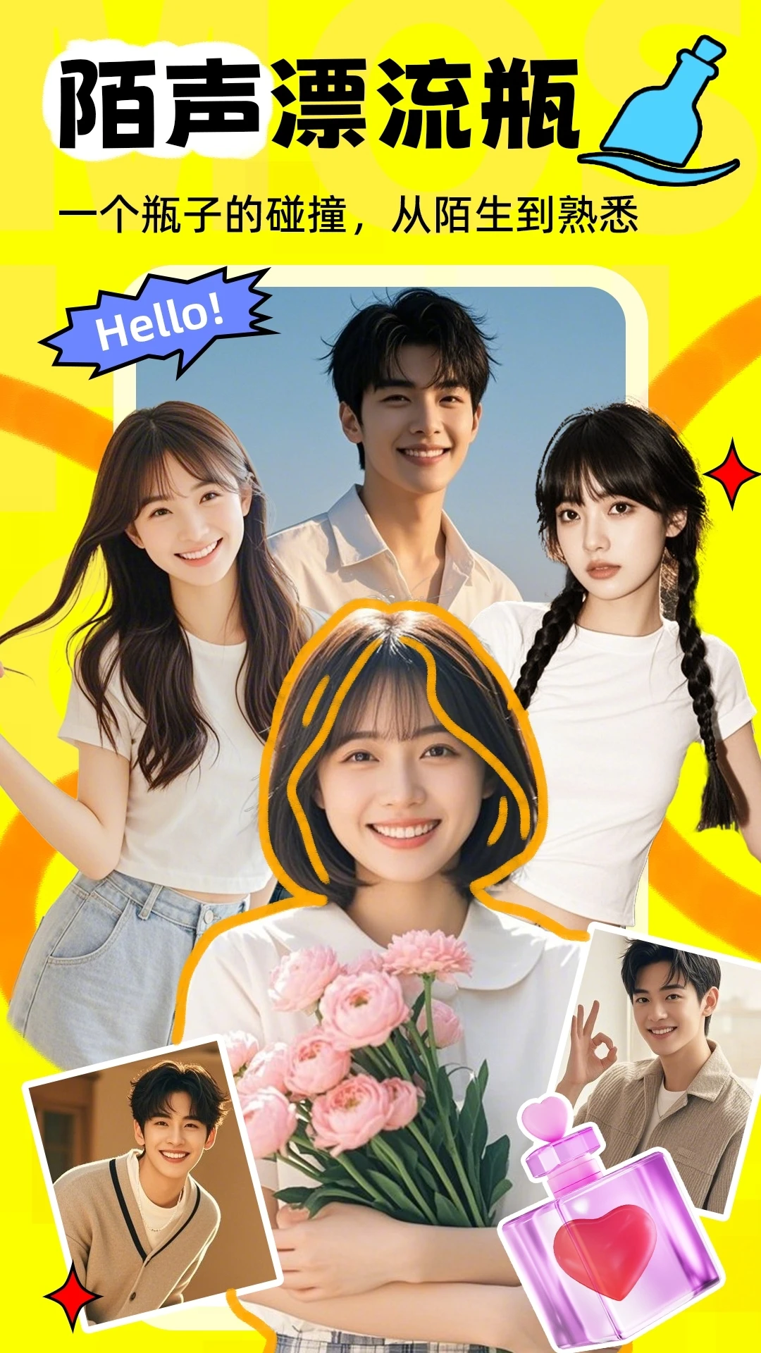 鸿蒙版【陌声漂流瓶】官方下载_陌声漂流瓶鸿蒙手机APP免费下载