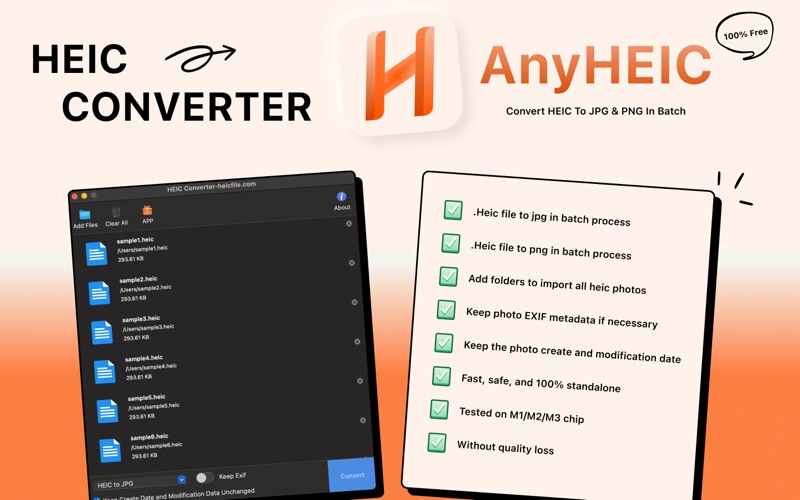 HEIC转换器_批量将HEICHEIF转JPG或PNG