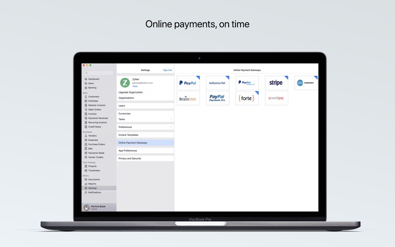 ZohoBooks在线会计软件
