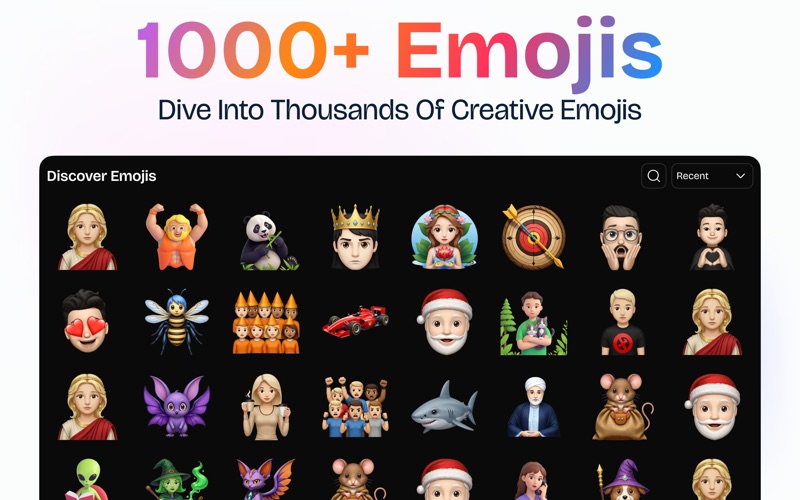 EmojiLab表情包大全和贴纸制造商