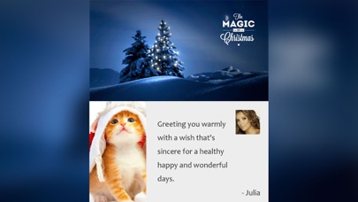 MyeCard圣诞贺卡与新年祝福