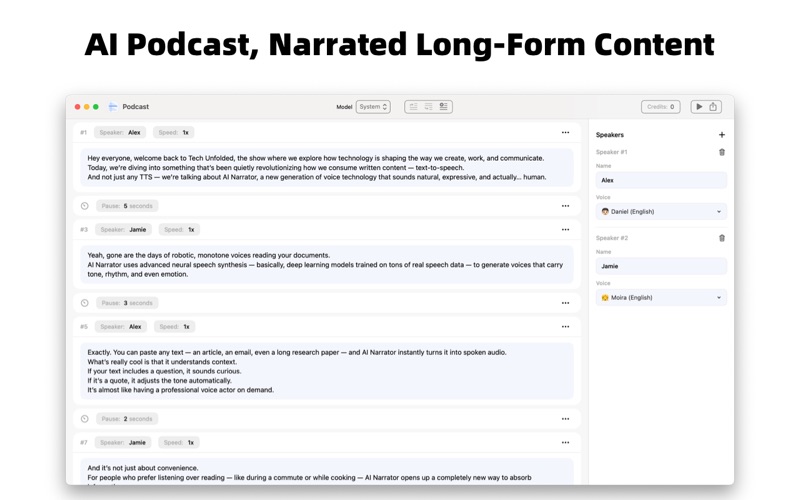AINarrator_视频配音AI播客口播脚本