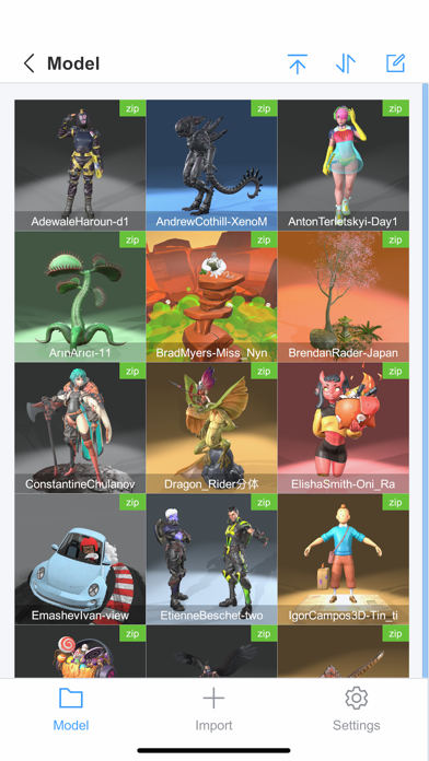 ModelPlay_3D模型查看与收藏