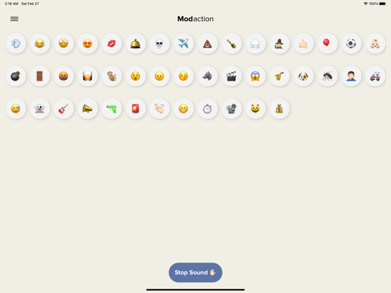 Modaction有趣的声音