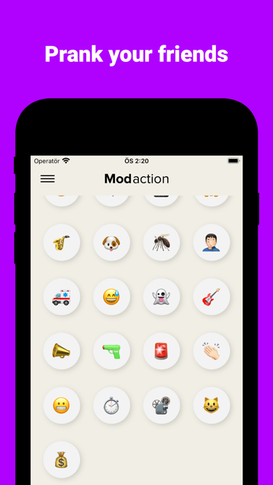 Modaction有趣的声音