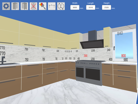 厨房编辑器3D