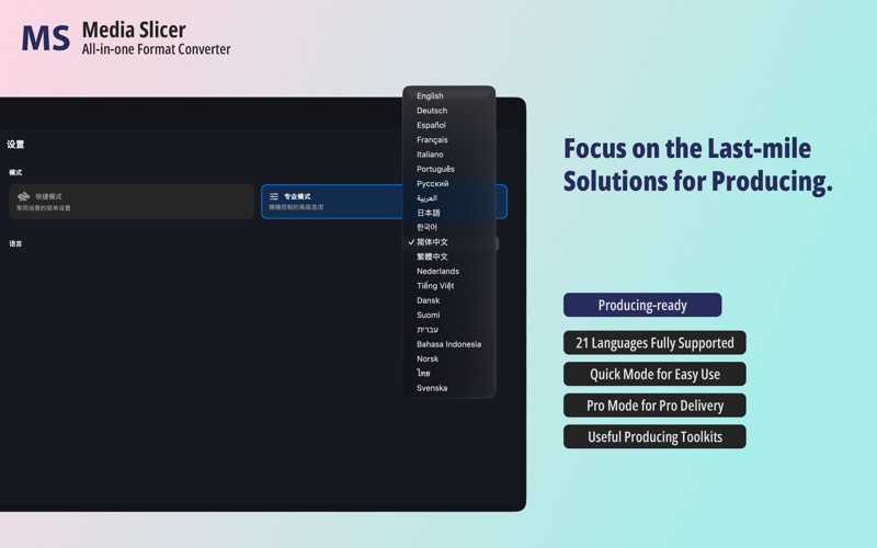 MediaSlicer_专业万能批量格式转换