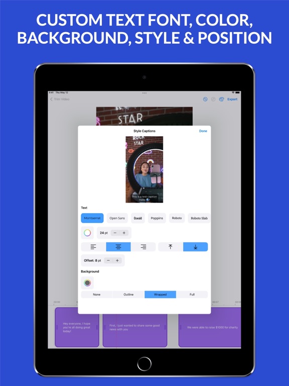 视频字幕生成器VidCap