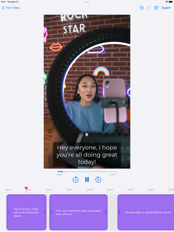 视频字幕生成器VidCap