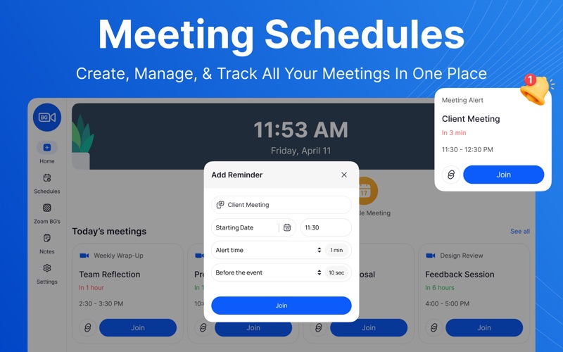 加入并安排Zoom会议
