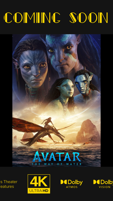 正在放映电影海报电视