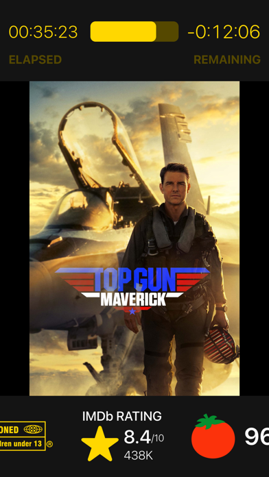 正在放映电影海报电视