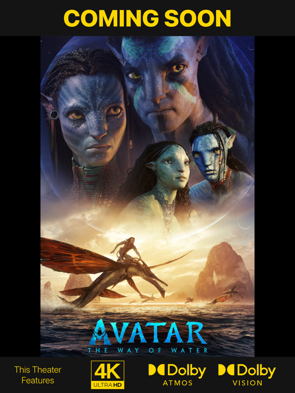 正在放映电影海报电视