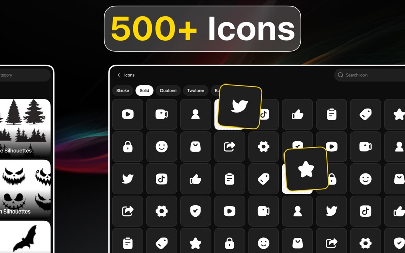 绘画用画笔和工具用于Procreate