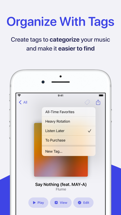 MusicBox稍后保存音乐