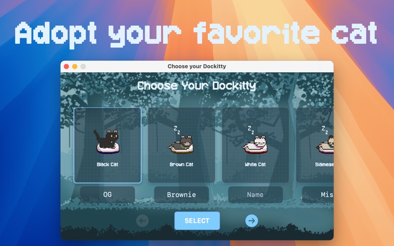 DockittyDock里的小猫